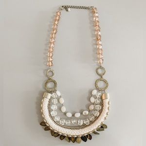 Anthropologie Halliday layer statement necklace